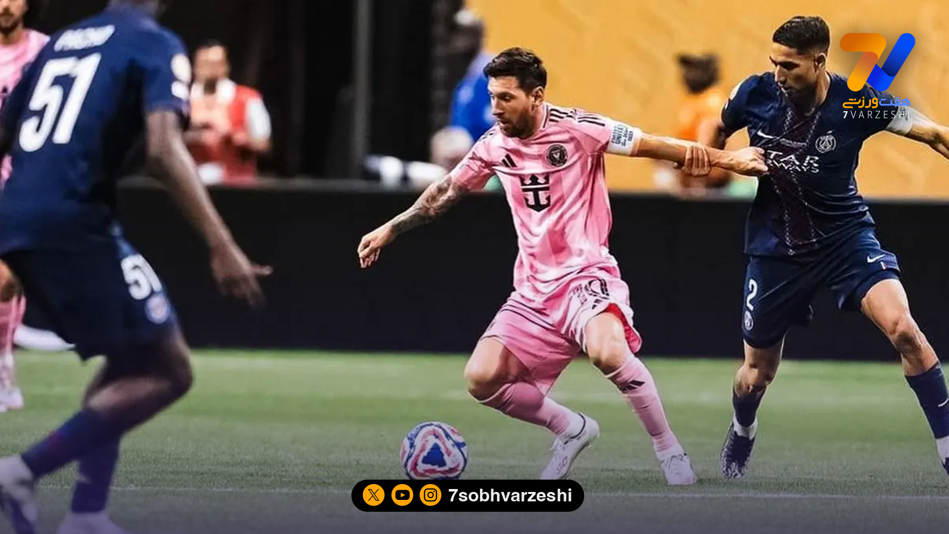 لیونل مسی و رومانو در یک قاب؛ گفتوگویی که دنیا منتظرش بود!