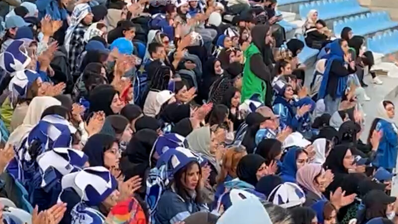 سنگ تمام بانوان استقلالی در قلعه حسنخان برای استقلال