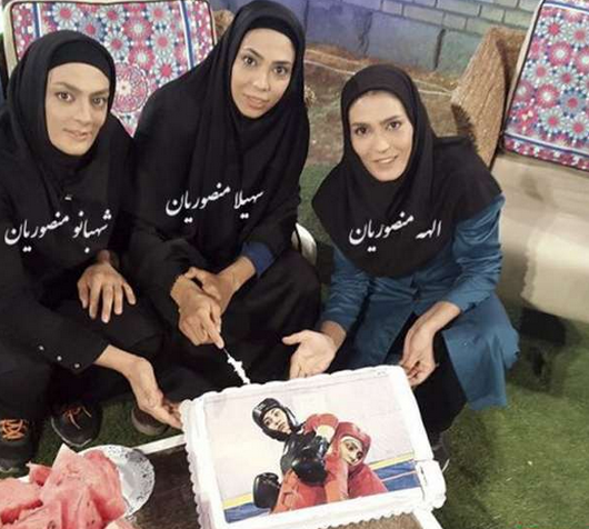 بیوگرافی شهربانو، الهه و سهیلا منصوریان