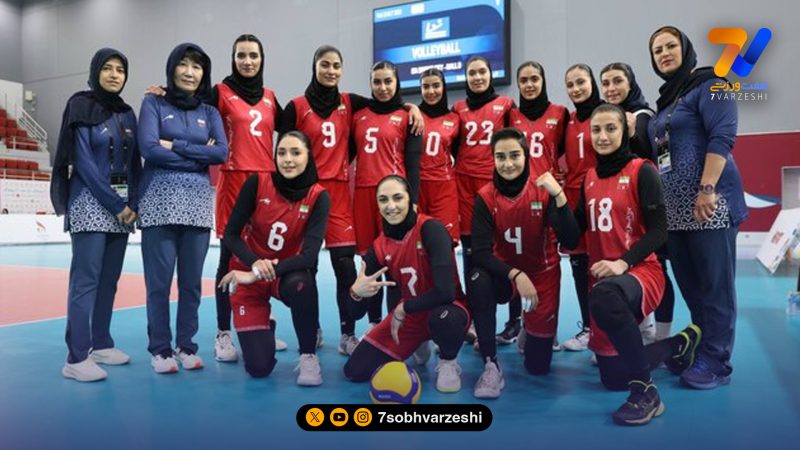نمایش پرقدرت دختران والیبال ایران مقابل اندونزی؛ صعود به جمع ۸ تیم برتر آسیا