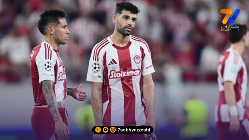 پوستر حمایتی المپیاکوس برای طارمی