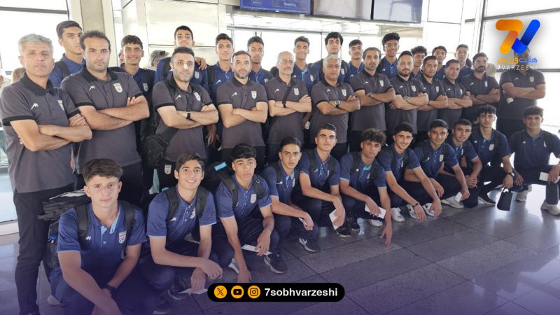 پرواز تیم ملی فوتبال نوجوانان، به قرقیزستان
