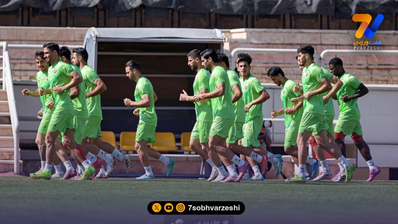 تمرین پرسپولیس با وحید هاشمیان استارت خورد