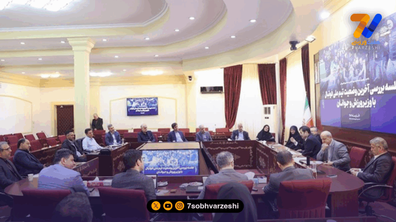 وزیر ورزش حمایت خود را از آماده‌سازی تیم ملی فوتبال اعلام کرد