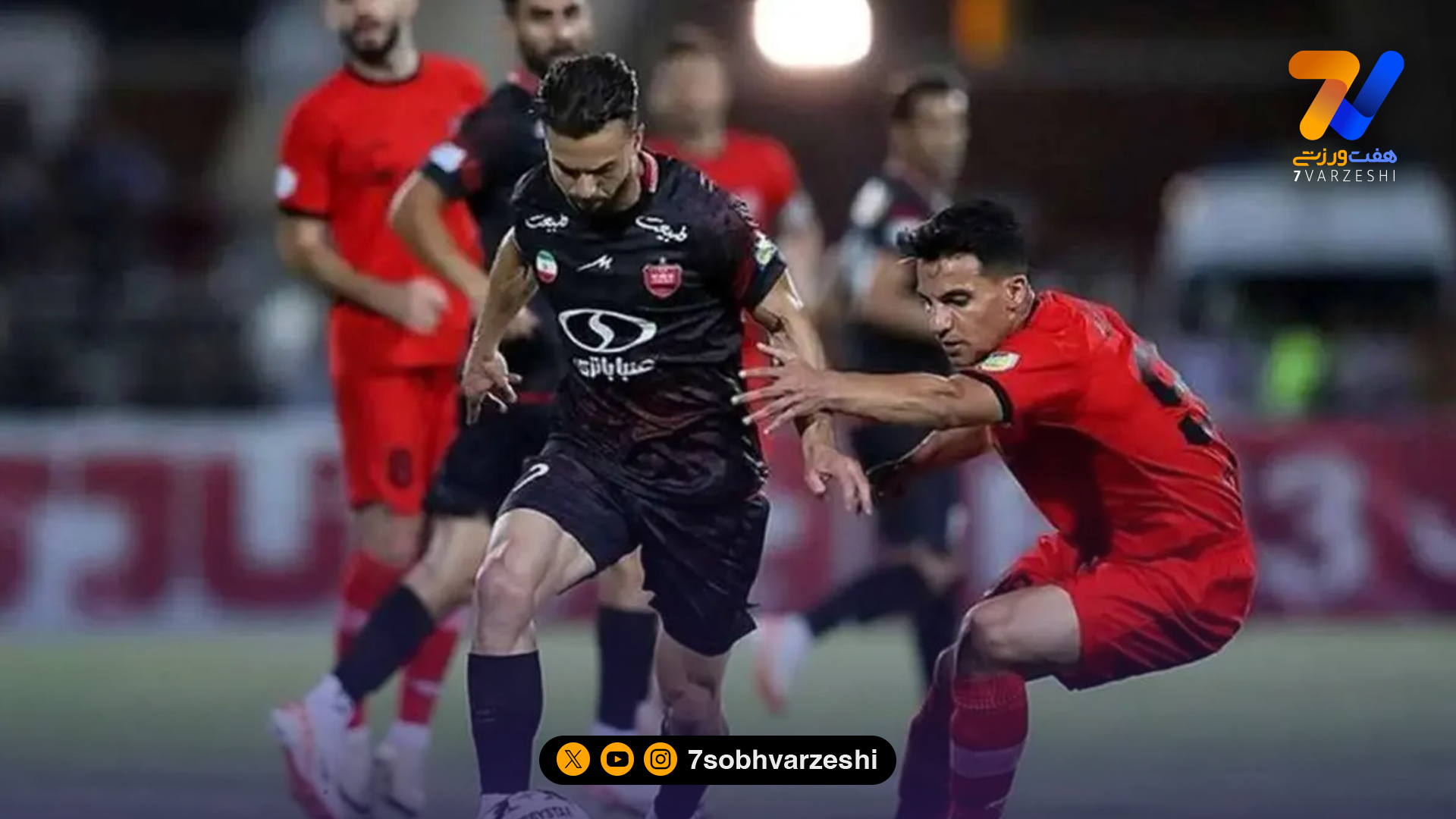 پوستر زیبای پرسپولیس برای مصاف با تراکتور