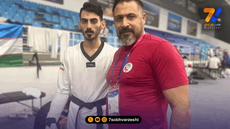 صعود مقتدرانه بختیاری به یک‌چهارم نهایی مسابقات جهانی