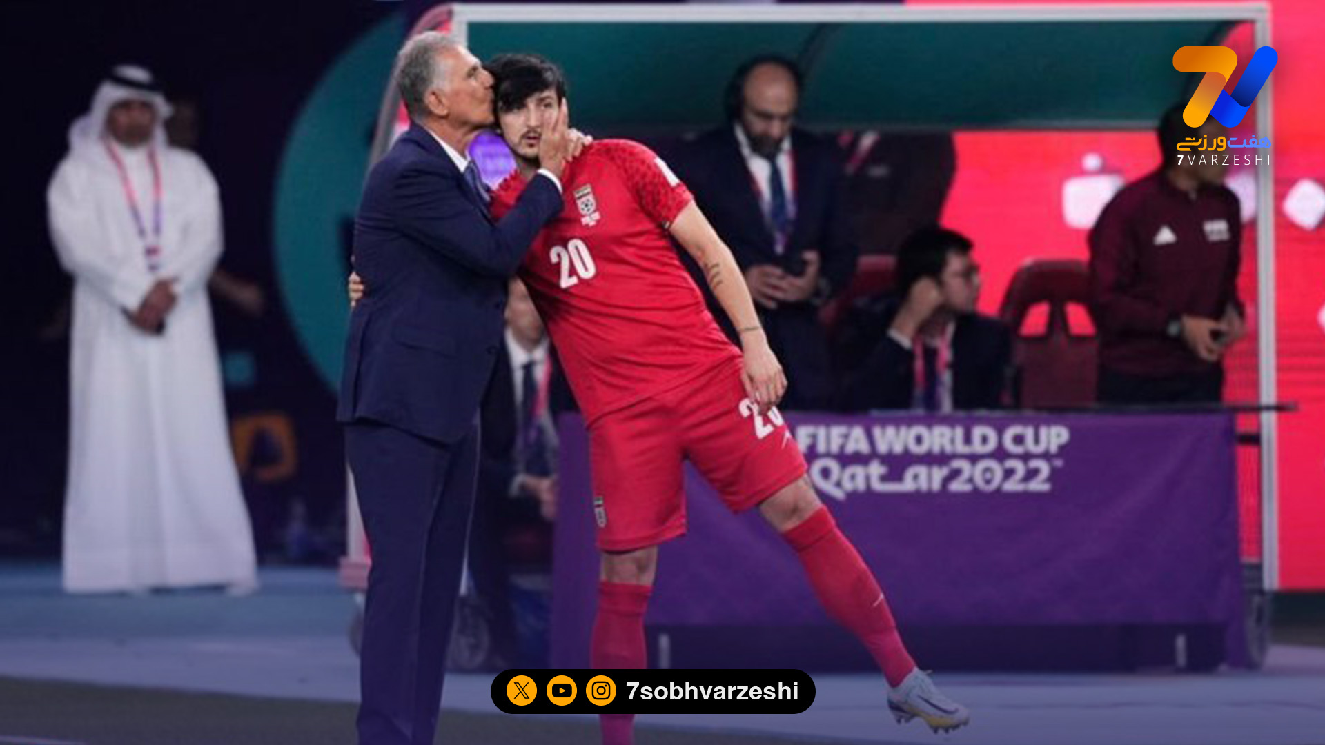 آزمون علیه کی روش؛ آرزوی موفقیت سردار برای امارات!