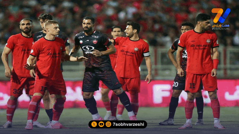 پوستر جذاب تراکتور برای تقابل با پرسپولیس