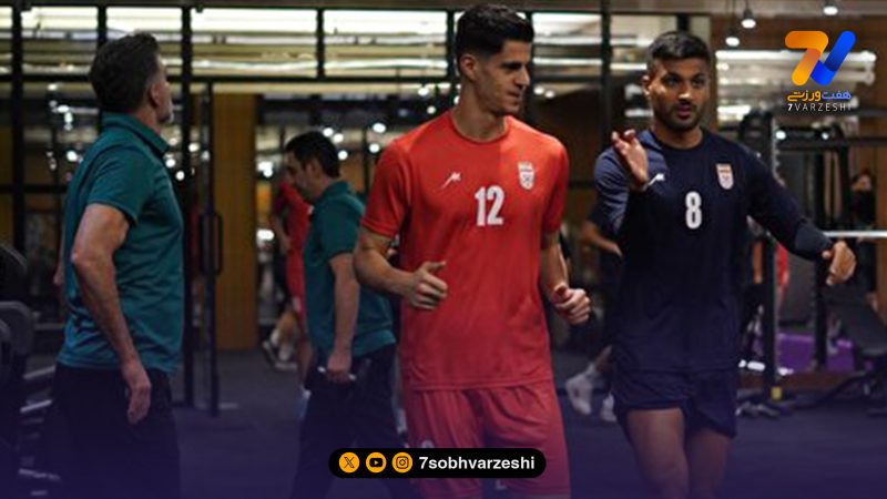 تمرین شاگردان قلعه نویی در دبی