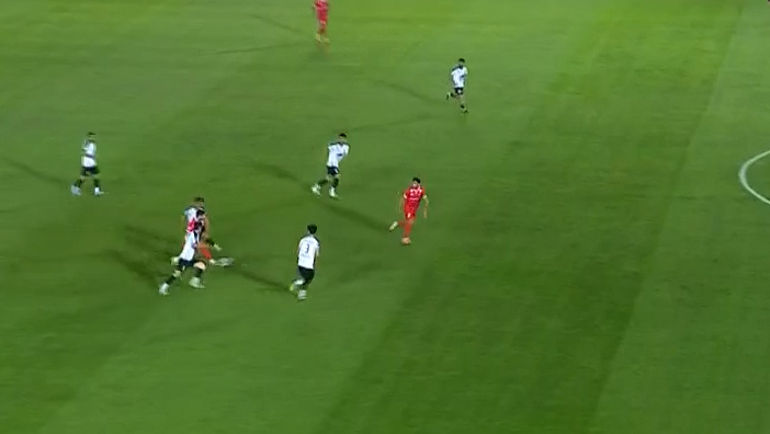 گل مردود پرسپولیس به ذوب آهن توسط علیپور