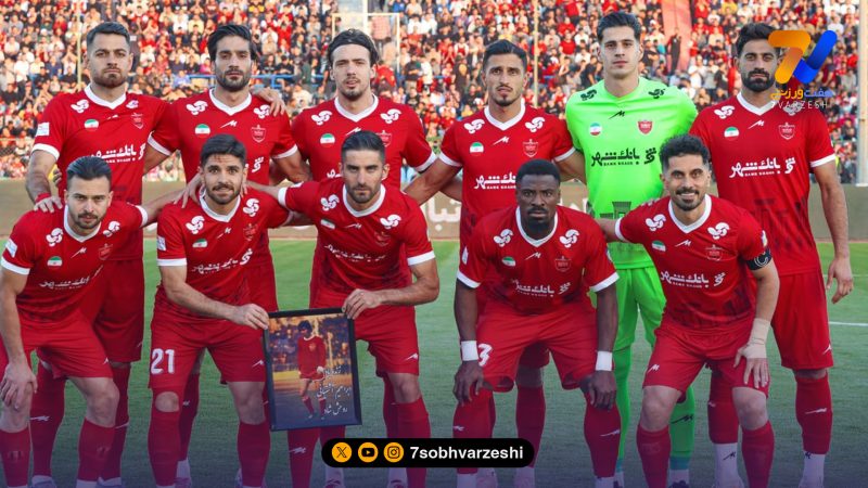 برتری پرسپولیس با گل عمری در نیمه نخست مقابل ذوب‌آهن