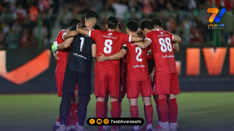 پوستر خاص پرسپولیس برای بازی با تراکتور +عکس