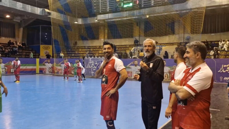 اعتراض به بازی وحید شمسایی در بازی یادبود شهدای دوازده روزه