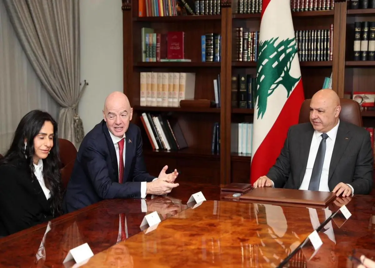 نقش لینا الاشقر در اعطای تابعیت لبنان به رئیس فیفا