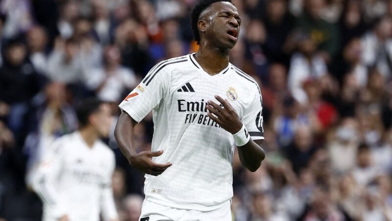 ناکامی وینیسیوس در شب درخشش امباپه