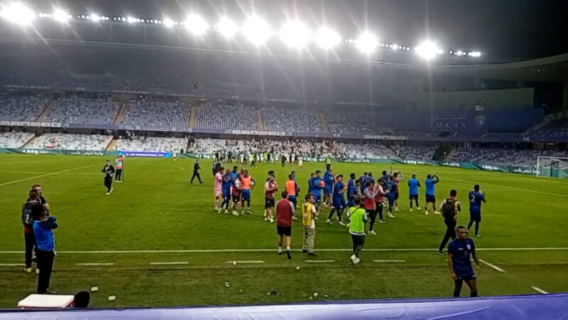 قدردانی ملی پوشان از تماشاگران ایرانی حاضر در ورزشگاه/ اختصاصی هفت ورزشی 