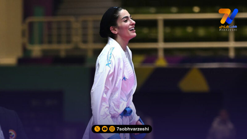 مدال طلای آتوسا گلشاد نژاد برای کاراته ایران