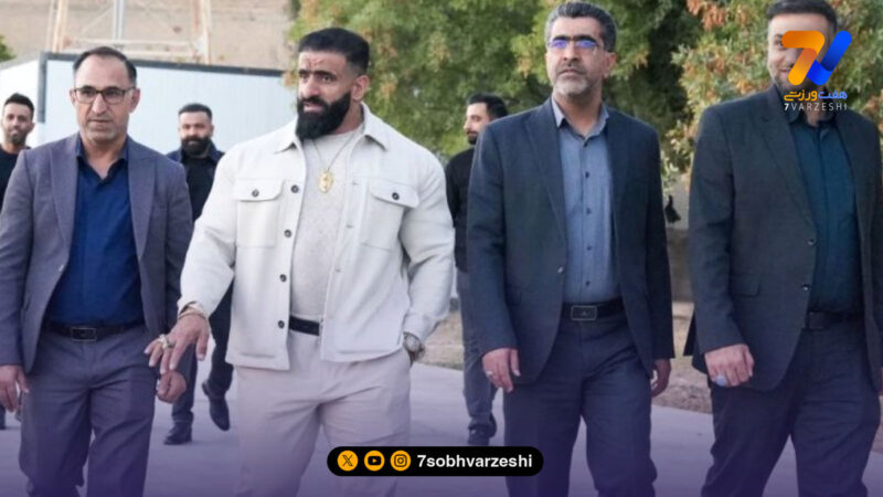 حضور غیرمنتظره گرگ ایرانی در جمع شاگردان پیروز قربانی