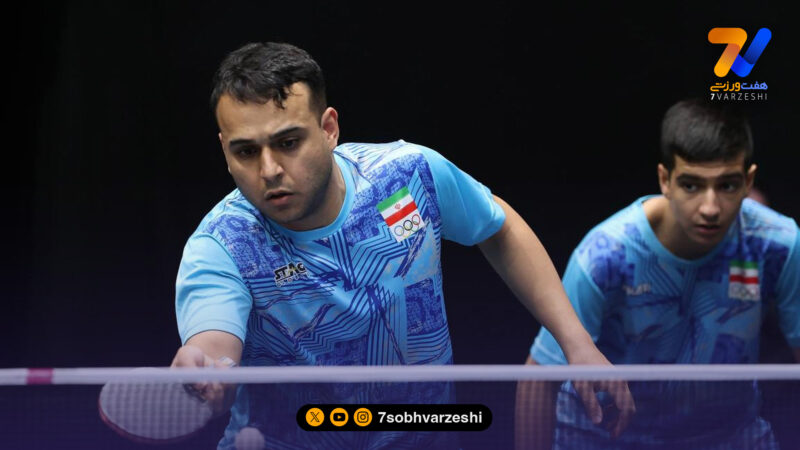 حذف امیرحسین هدایی از رقابت‌های تنیس روی میز ریاض