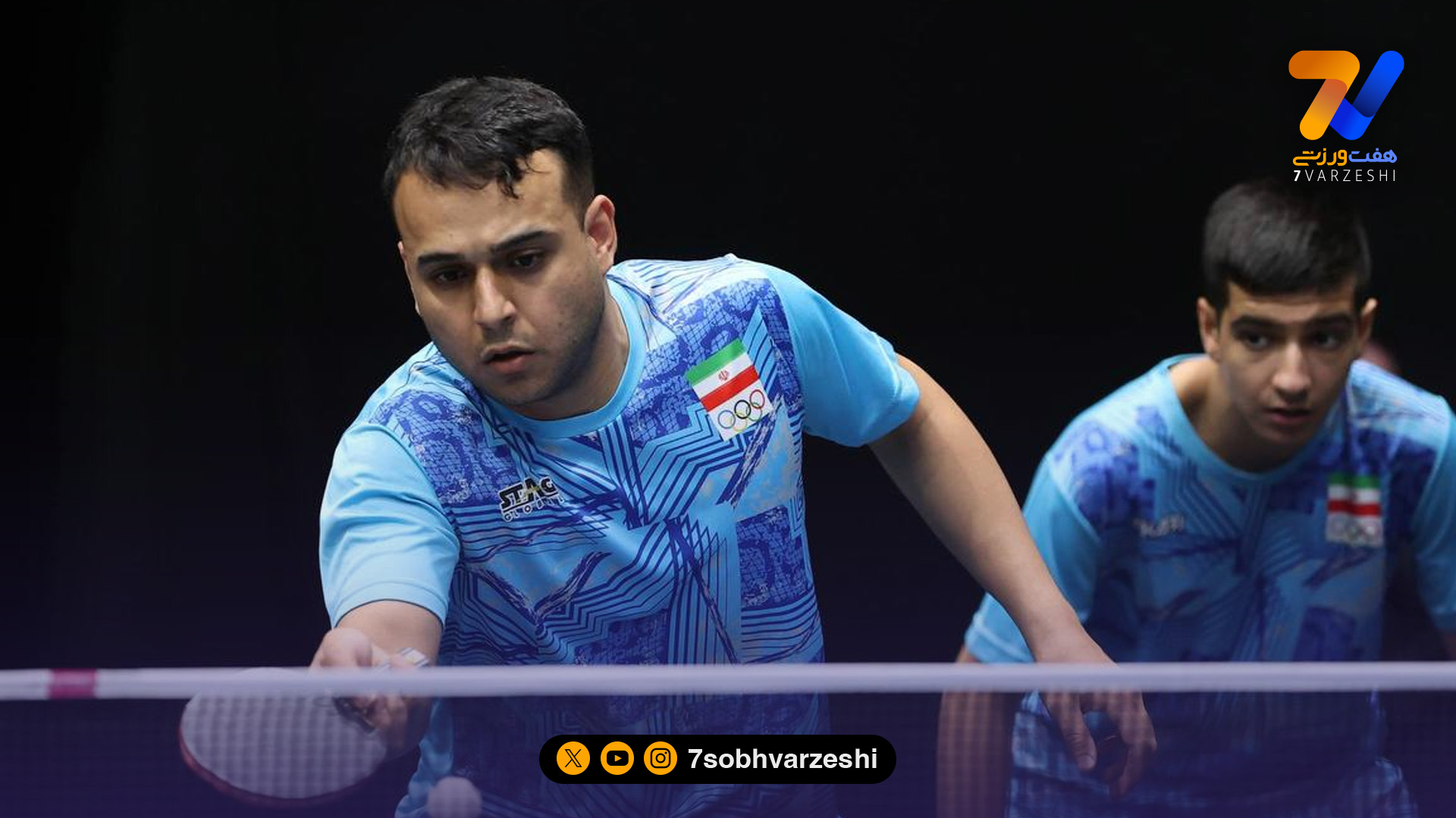 حذف امیرحسین هدایی از رقابت‌های تنیس روی میز ریاض