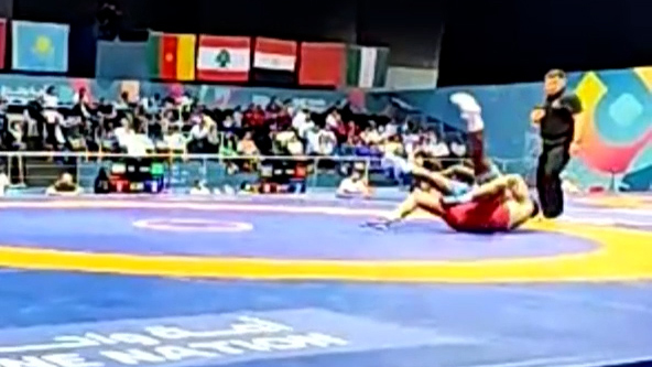 ساروی در نیمه نهایی برابر حریف عربستانی طوفان به پا کرد 