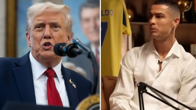 کریستیانو رونالدو: من از دونالد ترامپ مشهورترم