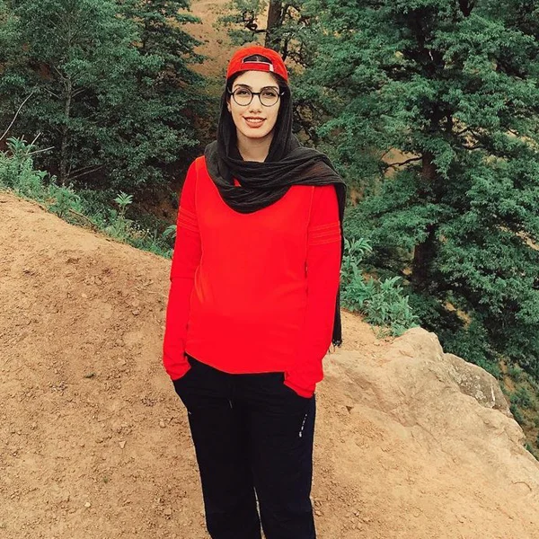 الهام فرهمند و همسرش حسین پاپی