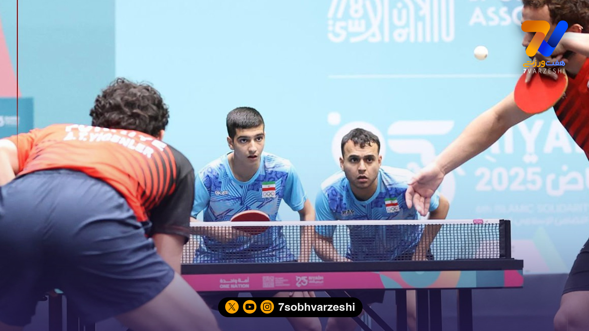 مدال برنز تنیس روی میز مردان در مسابقات تیمی/ ریاض 2025
