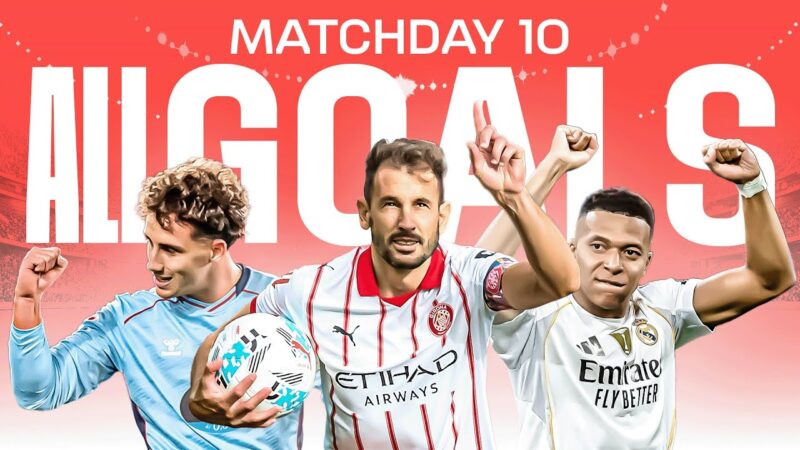 باران گل در لالیگا: خلاصه تمام گل‌های هفته دهم