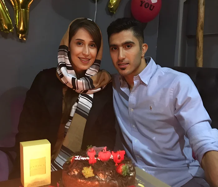 مجتبی میرزاجانپور و نیلوفر ابراهیمی