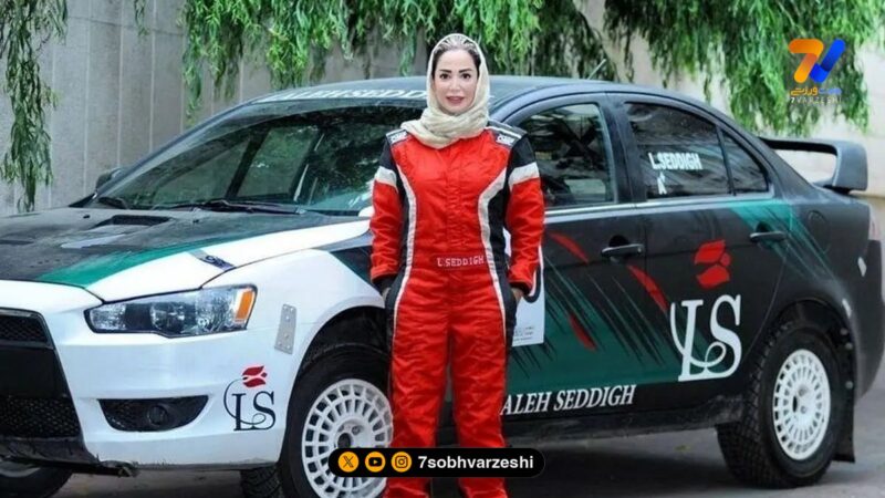 تولد لاله صدیق اولین زن اتومبیل ران ایرانی / کیک شکلاتی تا کلاه تولدی