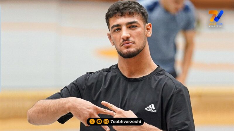 ماشین لوکس امیرمحمد یزدانی مدال آور کشتی ایران