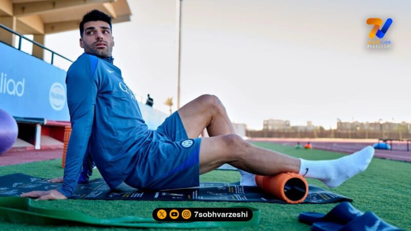 نوجوانی مهدی طارمی ستاره فوتبال ایران / بدون ریش و سبیل