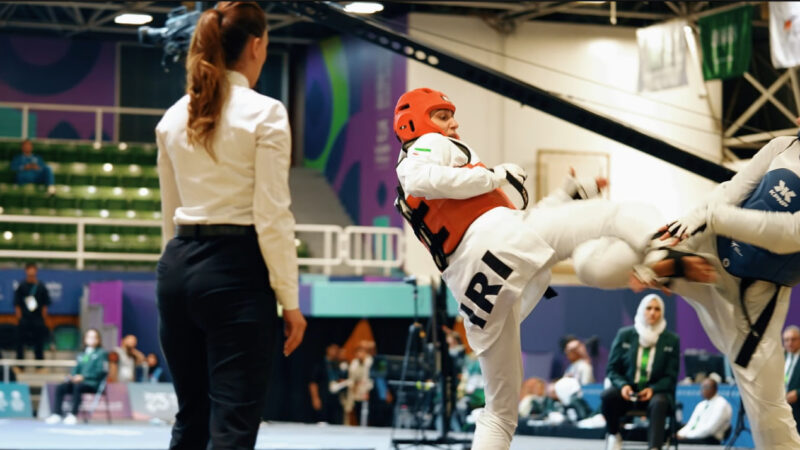 روایت تصویری از مدال آوری دختران تکواندو