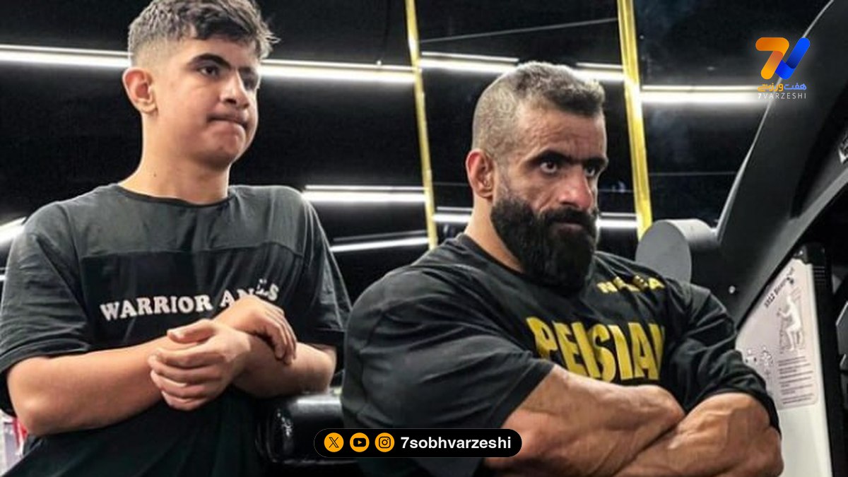 فیگور‌ مشترک محمد حافظ و پدرش هادی چوپان