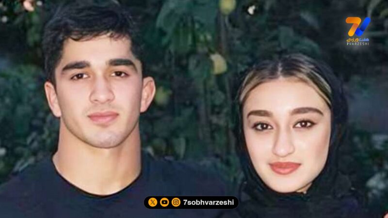 قاب خانوادگی | پدر و همسر زهرا یزدانی کشتی گیر ایرانی