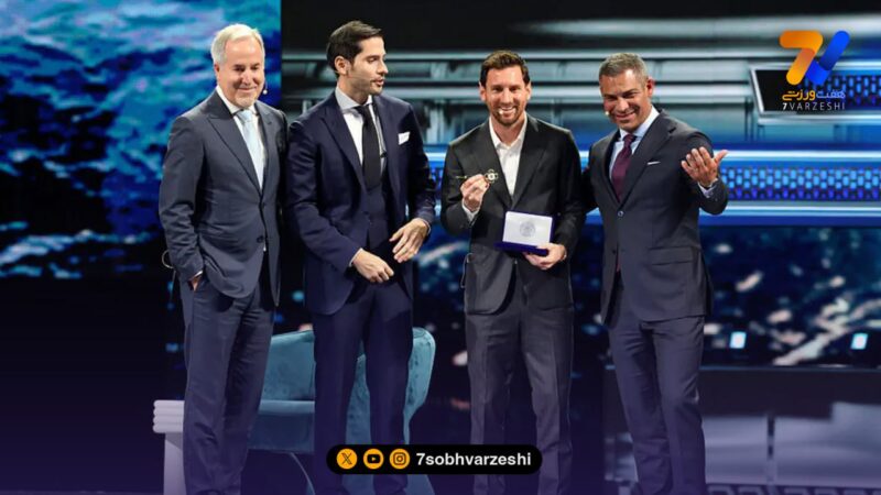 کلید افتخاری شهر میامی به مسی اهدا شد!