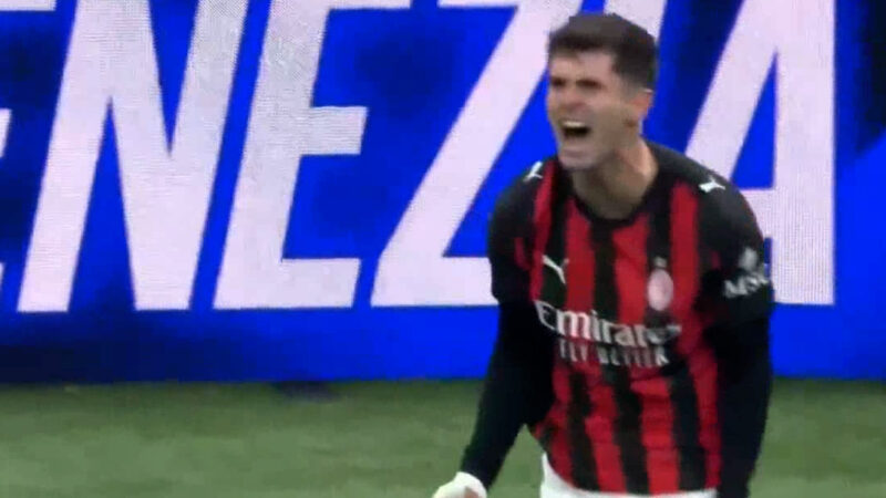 گل اول آث میلان به اینترمیلان (پولیشیچ)