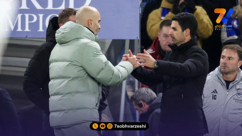 آرتتا: چلسی و آرسنال درگیر یک نبرد تمام‌عیار بودند