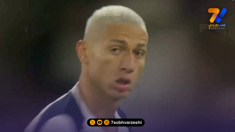 از وسط زمین؛ گل اول تاتنهام به آرسنال توسط ریچارلیسون