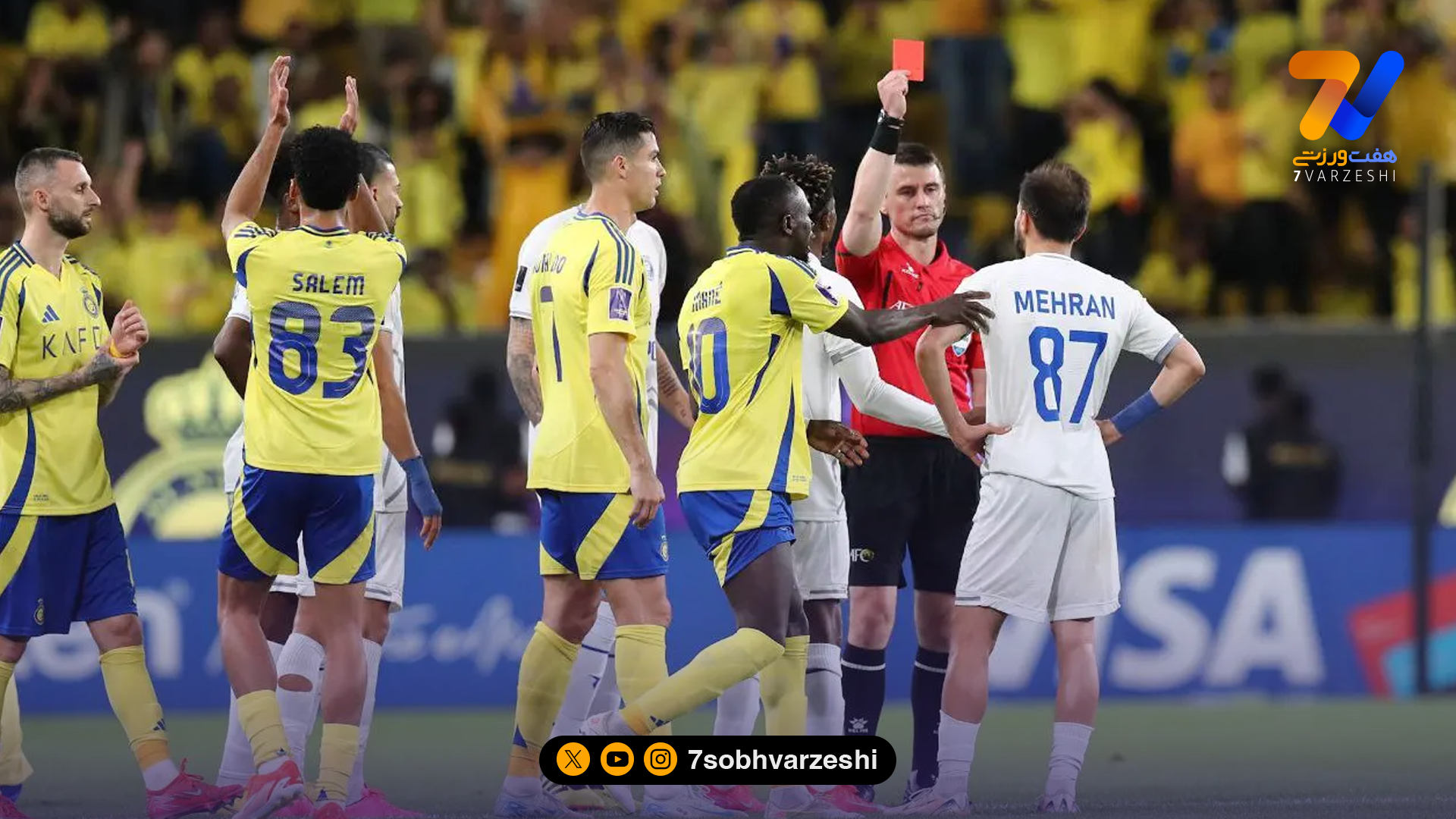 تصمیم پیام حیدری غیر قانونی نبود؛ بازیکن استقلال هم با همین شیوه اخراج شد!