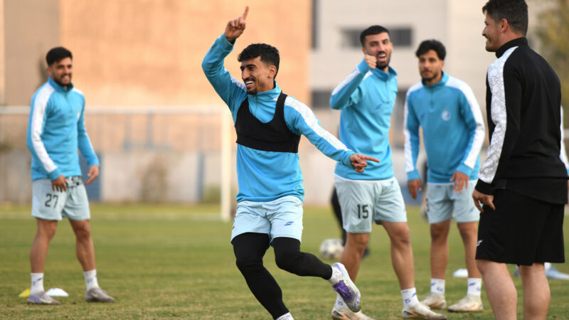 تمرین استقلال پیش از بازی مقابل الوصل امارات