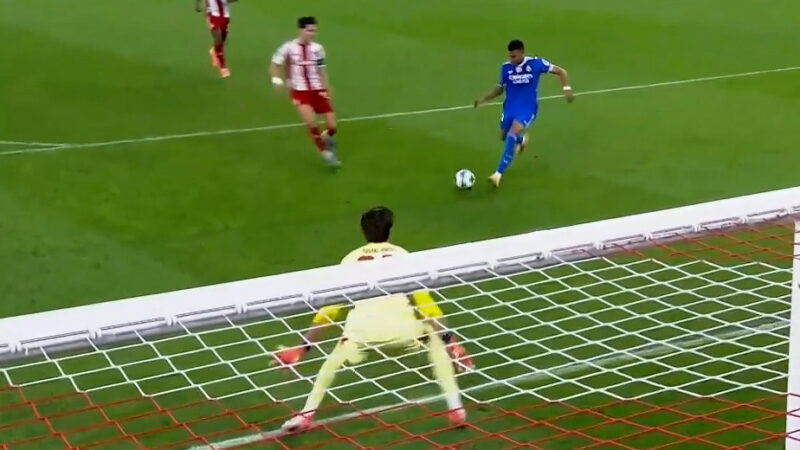 گل سوم رئال مادرید به المپیاکوس توسط کیلیان امباپه