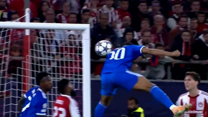 گل دوم رئال مادرید به المپیاکوس توسط کیلیان امباپه