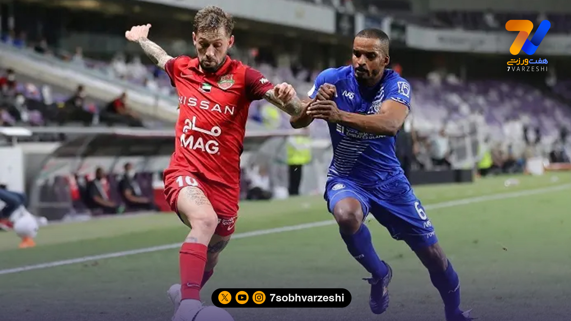 شباب الاهلی 2- النصر یک؛ شباب بدون ایرانی ها برد، النصر با قایدی باخت!