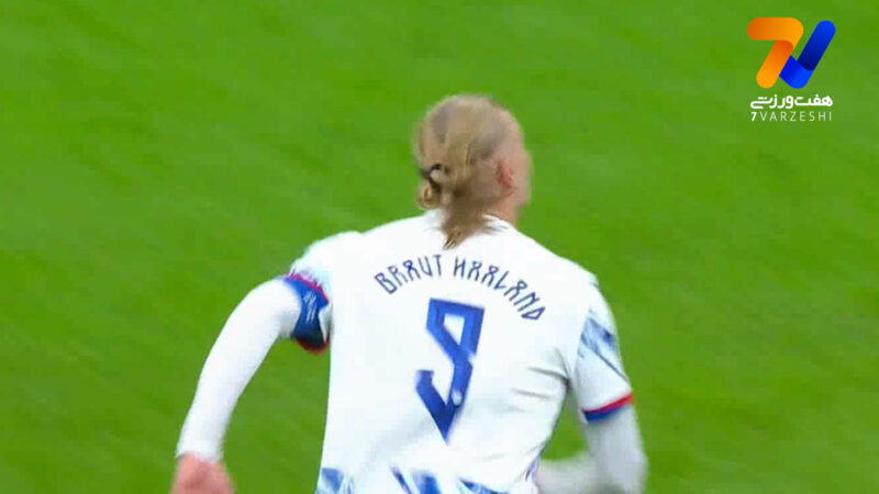 دبل هالند؛ گل سوم نروژ به ایتالیا