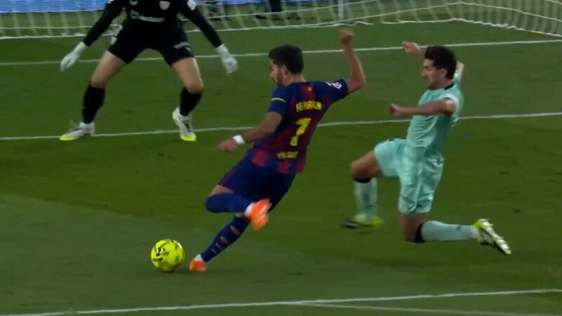 گل دوم بارسلونا به بیلبائو توسط فران تورس