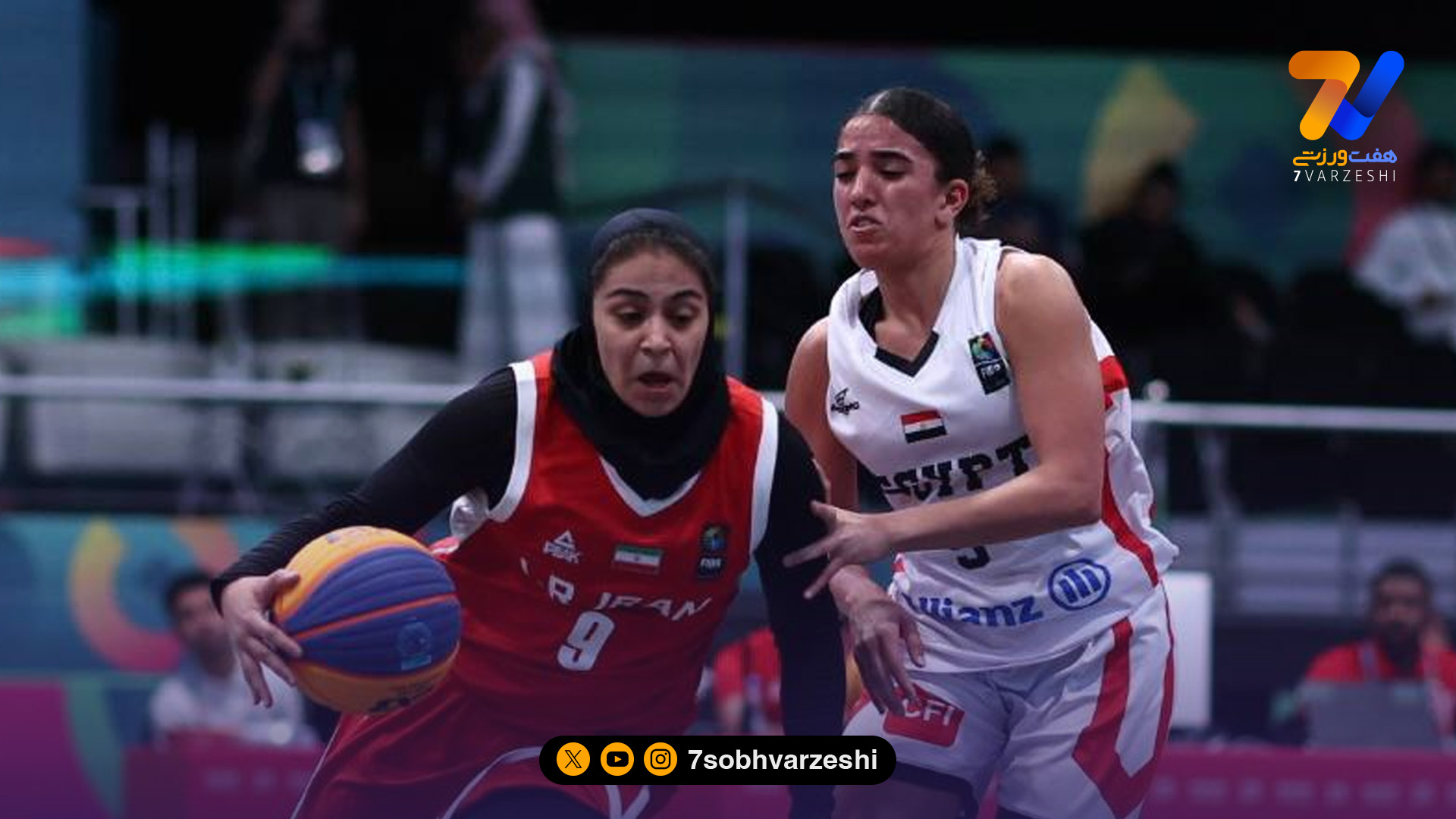 شروع طوفانی دختران بسکتبال ایران در ریاض