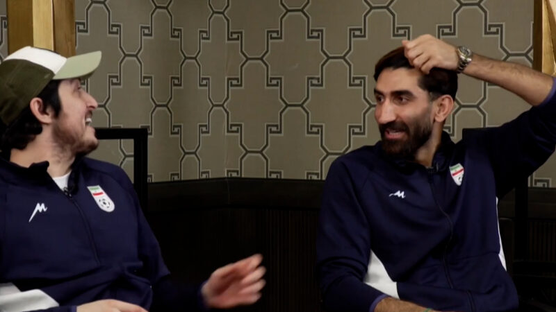 بیرانوند: همسرم موهایم را رنگ می‌کند و برایم حنا می‌گذارد