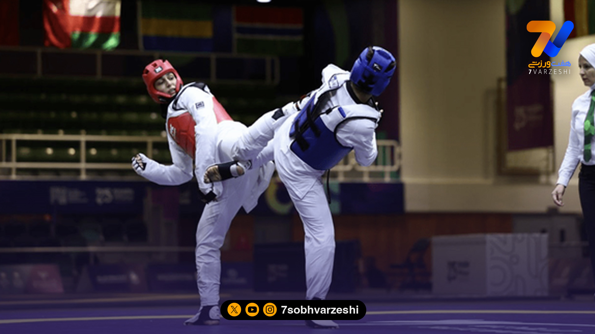 پایان کار تکواندوی ایران در ریاض با ۸ مدال!